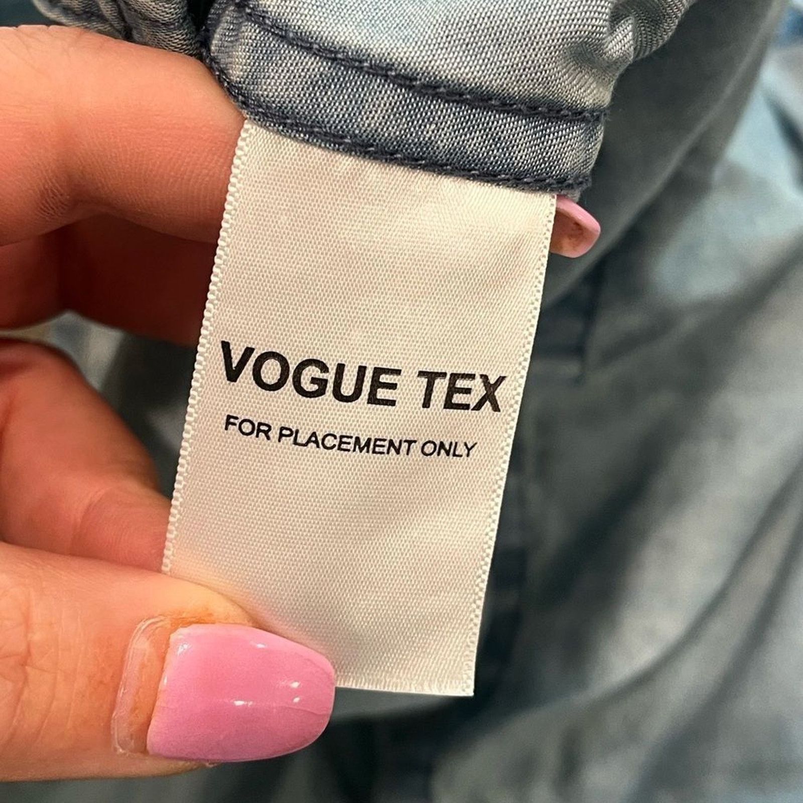 Eddie Bauer NWOT Eddie Bauer Light Denim Chambray Tie Neck Tank Top S Size S / US 4 / IT 40 - 4 Thumbnail