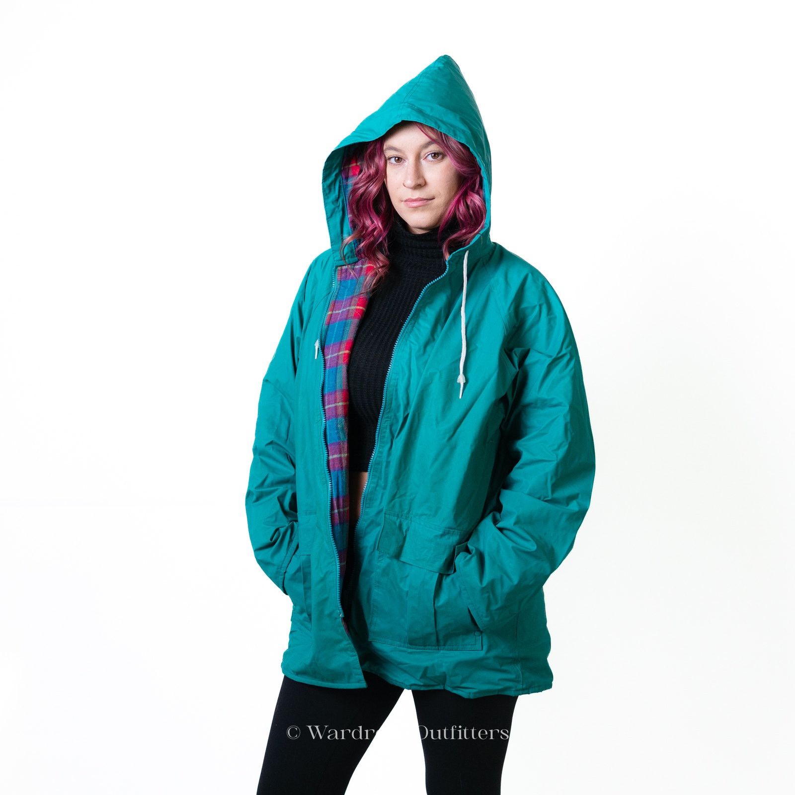 Misty Harbor Vintage Misty Harbor Teal Green All Weather Rain Coat Size L / US 10 / IT 46 - 7 Thumbnail