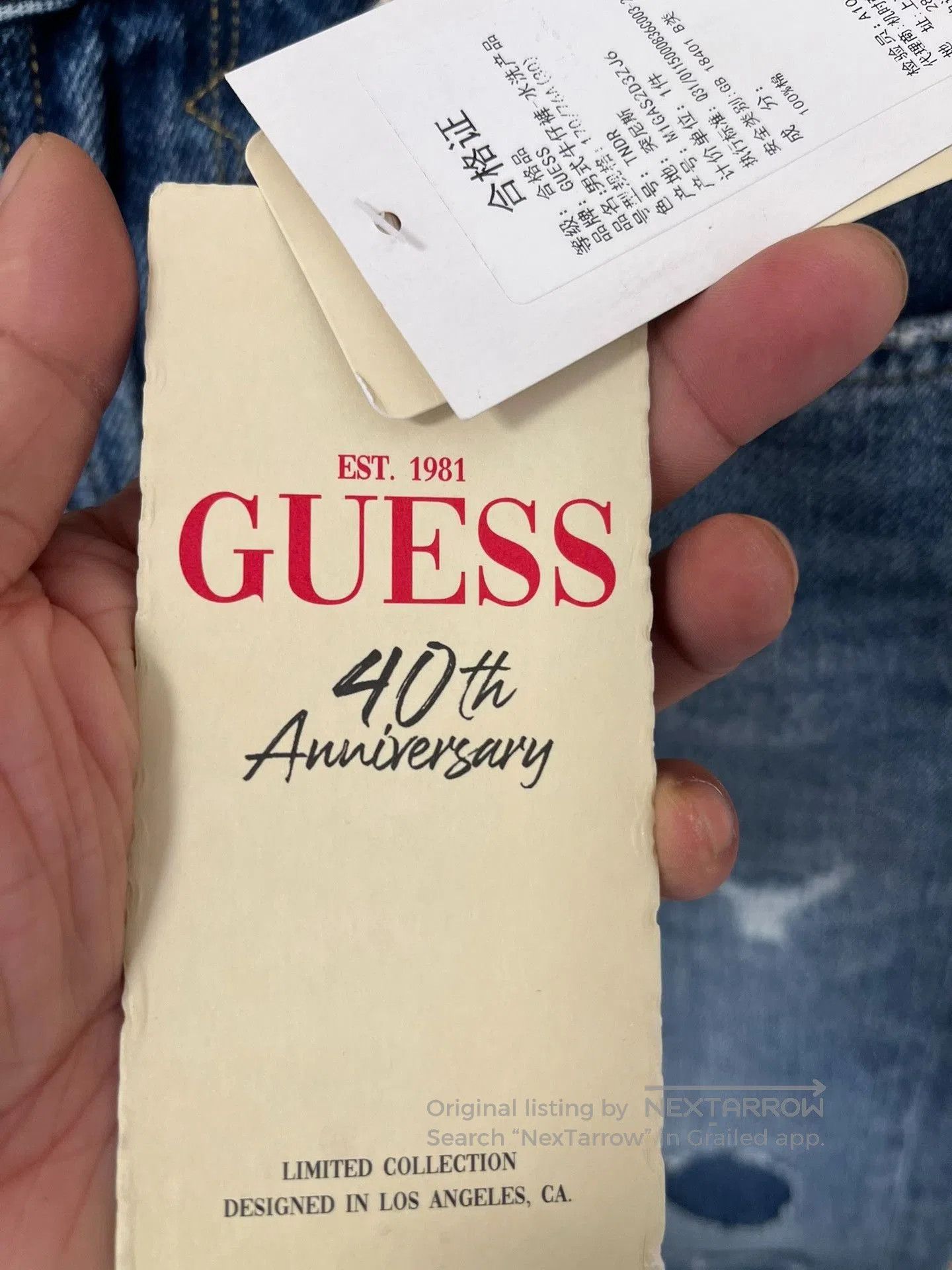 Vintage American Denim 40th Anniversary Jeans. Size US 32 / EU 48 - 6 Thumbnail