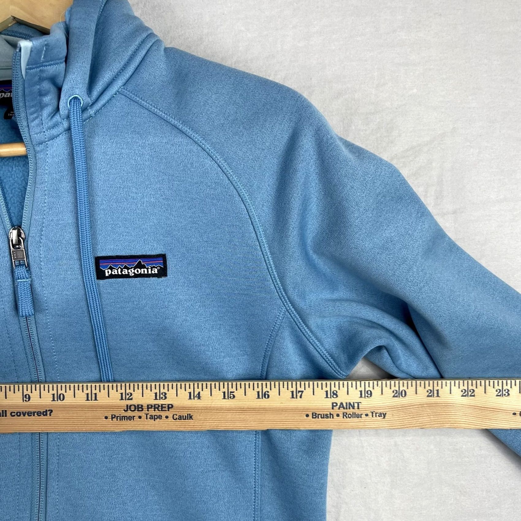 Patagonia Patagonia Hoodie Womens Medium Blue Tech Fleece Jacket Full Zip Outdoor Size M / US 6-8 / IT 42-44 - 7 Thumbnail