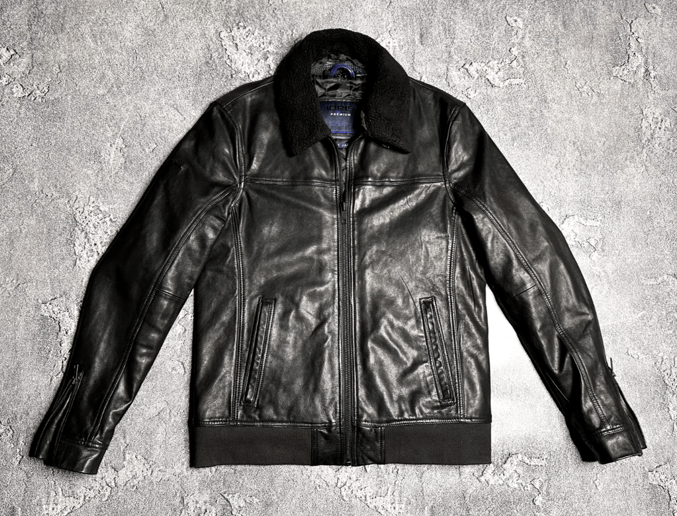 Superdry SuperDry Idris premium leather flight jacket XL Size US XL / EU 56 / 4 - 1 Thumbnail