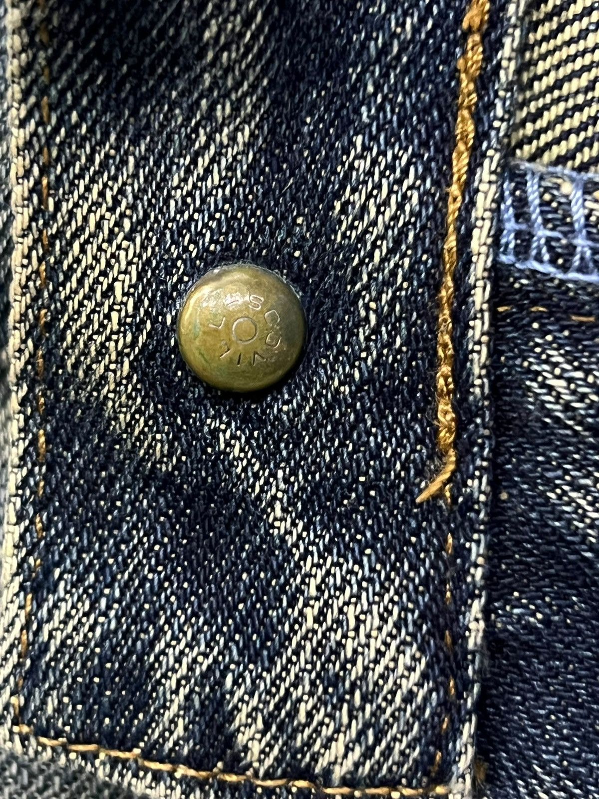 Wrangler Vintage Wrangler Japan (NIP) Denim- Faded Mud Wash Jeans W34 Size US 34 / EU 50 - 11 Thumbnail