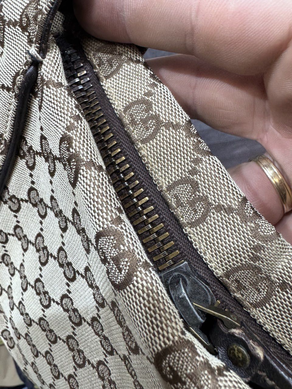 Gucci Gucci GG Canvas 101333 Handbag Size ONE SIZE - 6 Thumbnail
