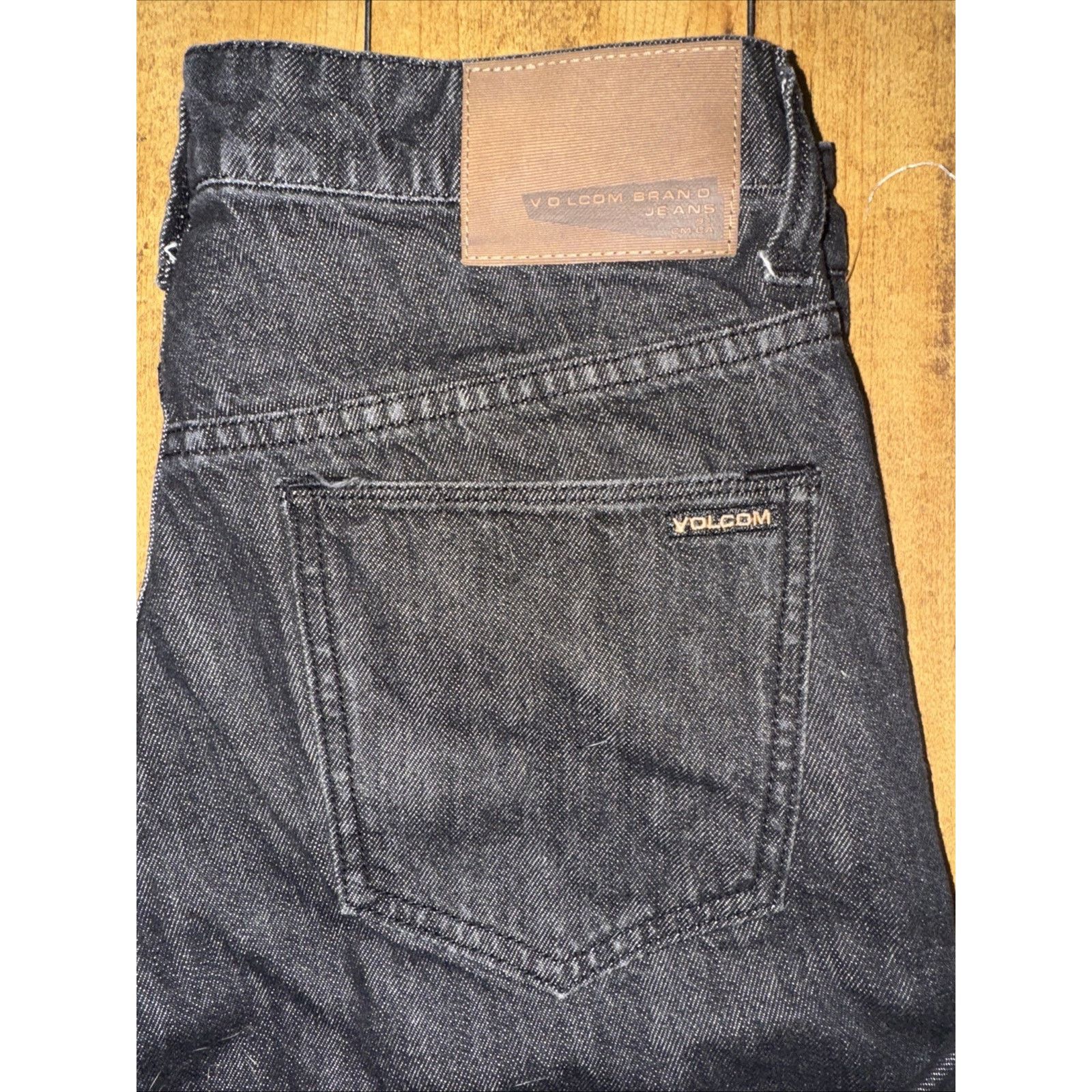 Volcom Volcom Slim Straight Jeans Black Denim 30x31 Skate y2k Size US 30 / EU 46 - 5 Thumbnail