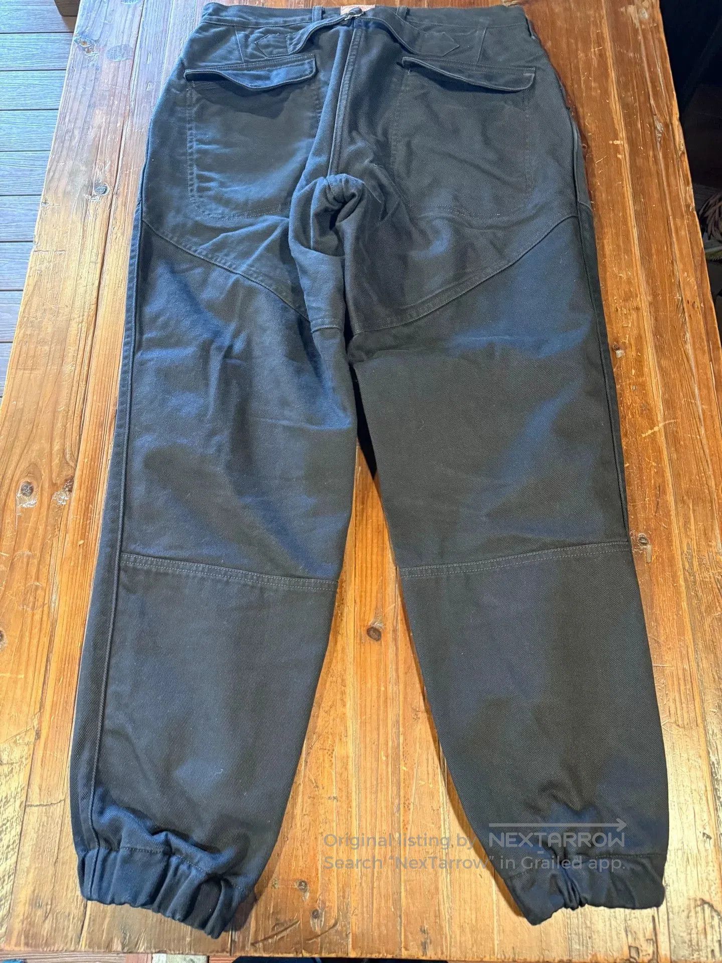 Freewheelers Freewheelers Black Cargo Pants Size 32. Size US 32 / EU 48 - 2 Thumbnail