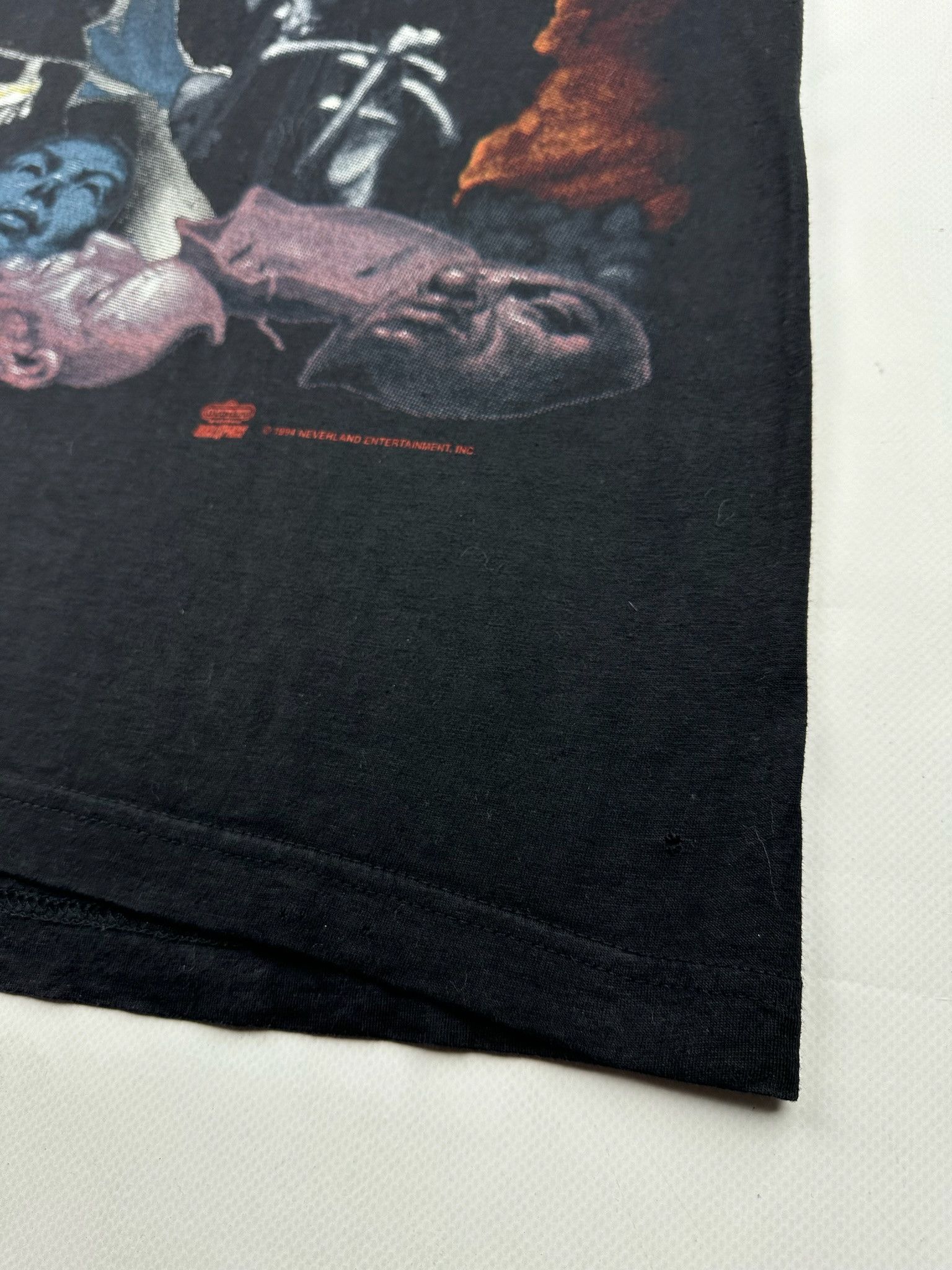 Band Tees Vintage Meat Loaf T-Shirt Metal 90s AOP Size US XL / EU 56 / 4 - 4 Thumbnail