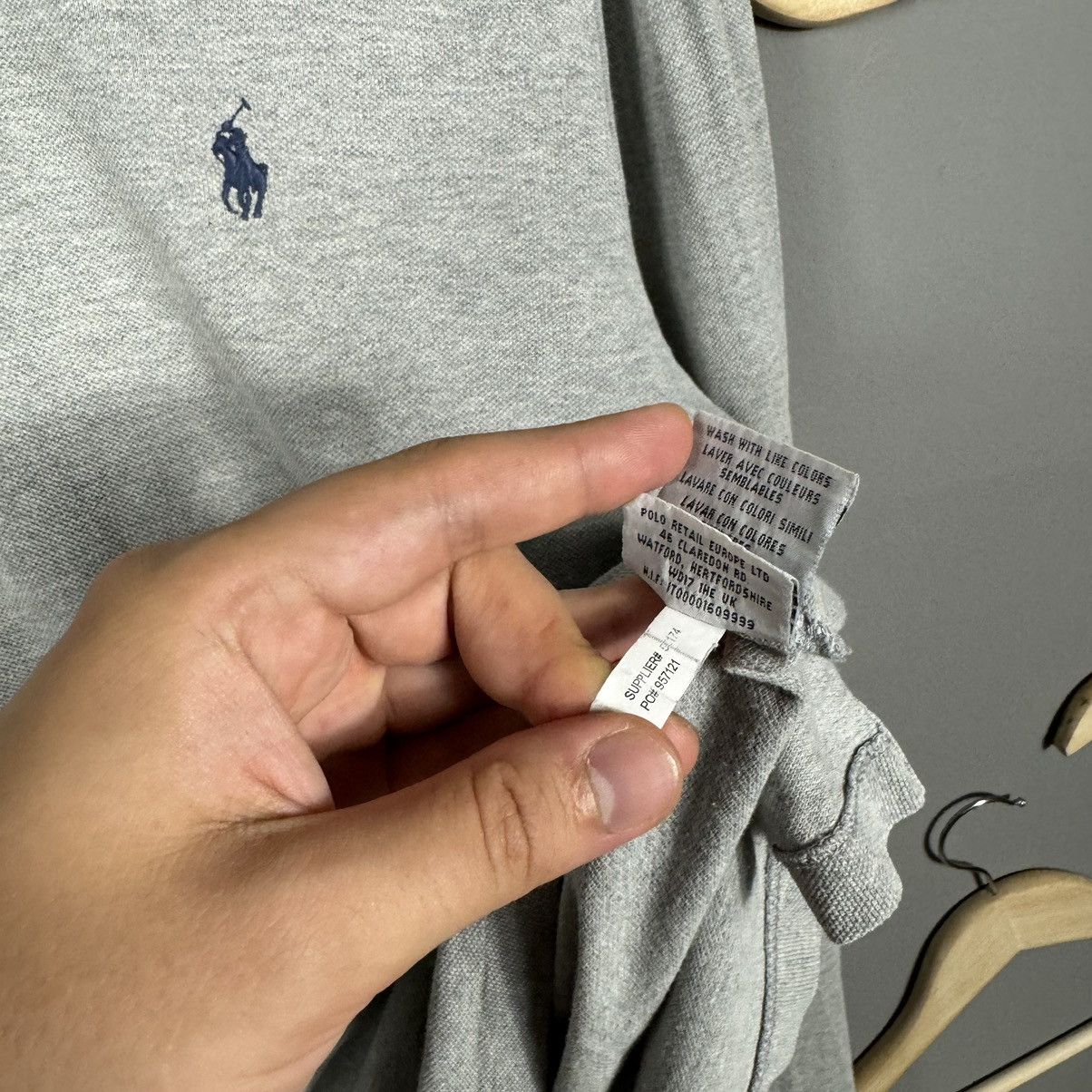Ralph Lauren Vintage Polo Ralph Lauren Chief Keef Long Sleeve Polo Shirt Size US L / EU 52-54 / 3 - 6 Thumbnail