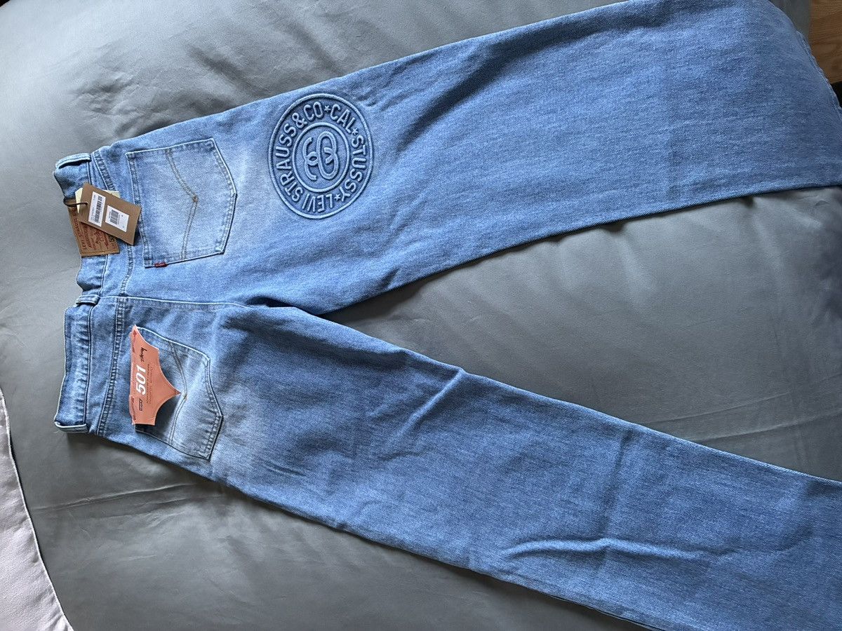 Levi's × Stussy Levi’s x Stüssy 501 Jeans — W32 L32 Size US 32 / EU 48 - 2 Thumbnail