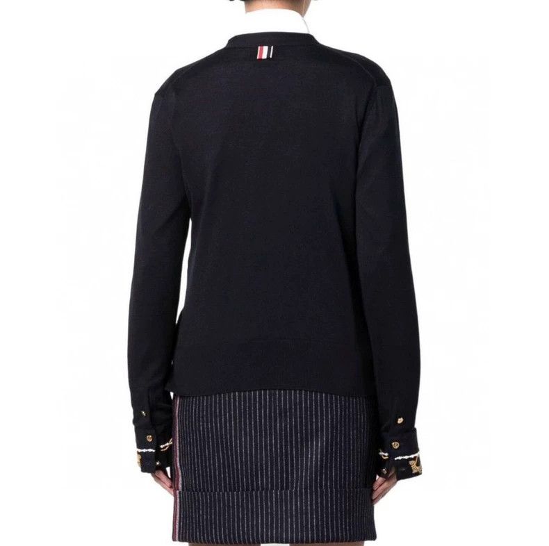 Thom Browne Thom Browne Black cardigan Size XS / US 0-2 / IT 36-38 - 7 Thumbnail
