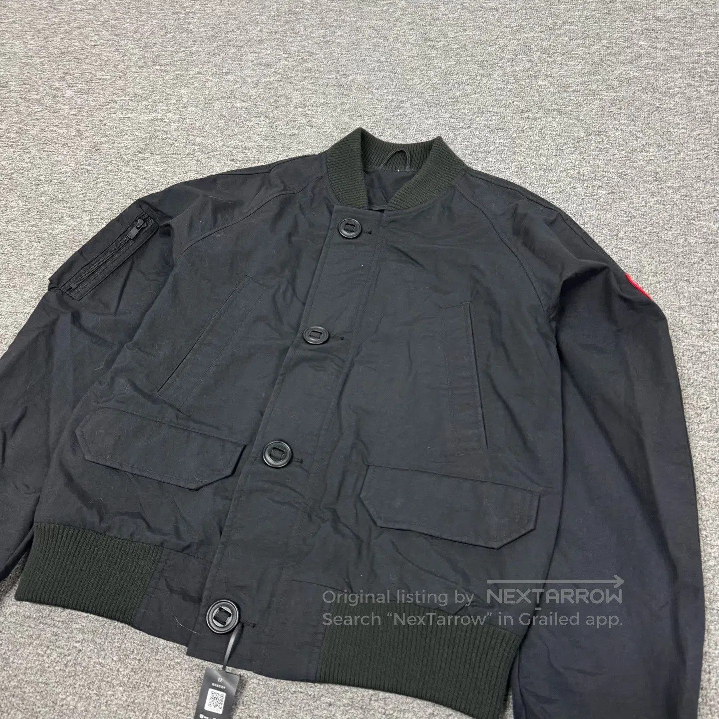 Canada Goose Canada Goose Faber Black Thin Pilot Jacket| Size US S / EU 44-46 / 1 - 4 Thumbnail