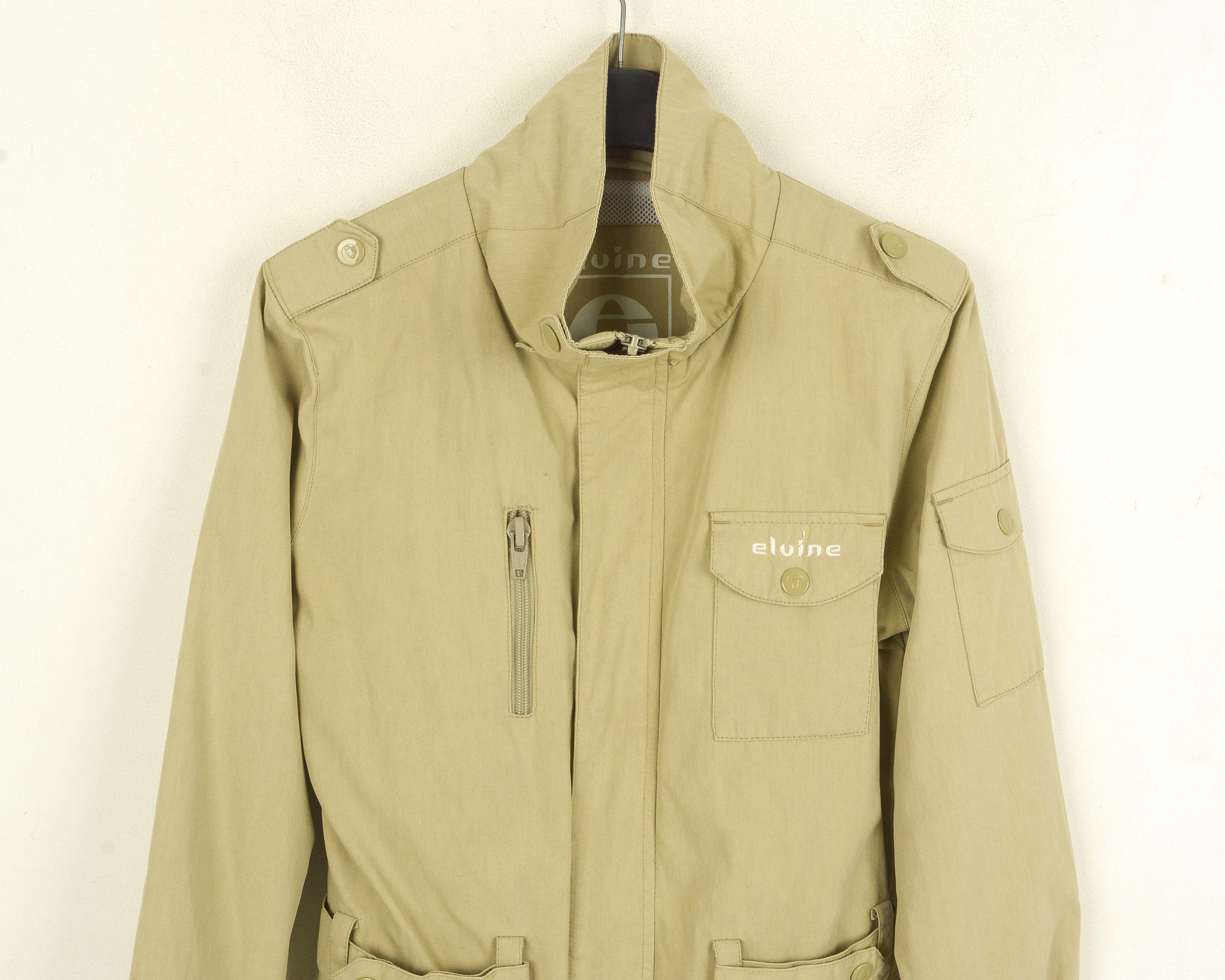 ELVINE TINA S Coat Ladies Jacket Raincot Cotton Trenchcoat Mac Size S / US 4 / IT 40 - 2 Thumbnail
