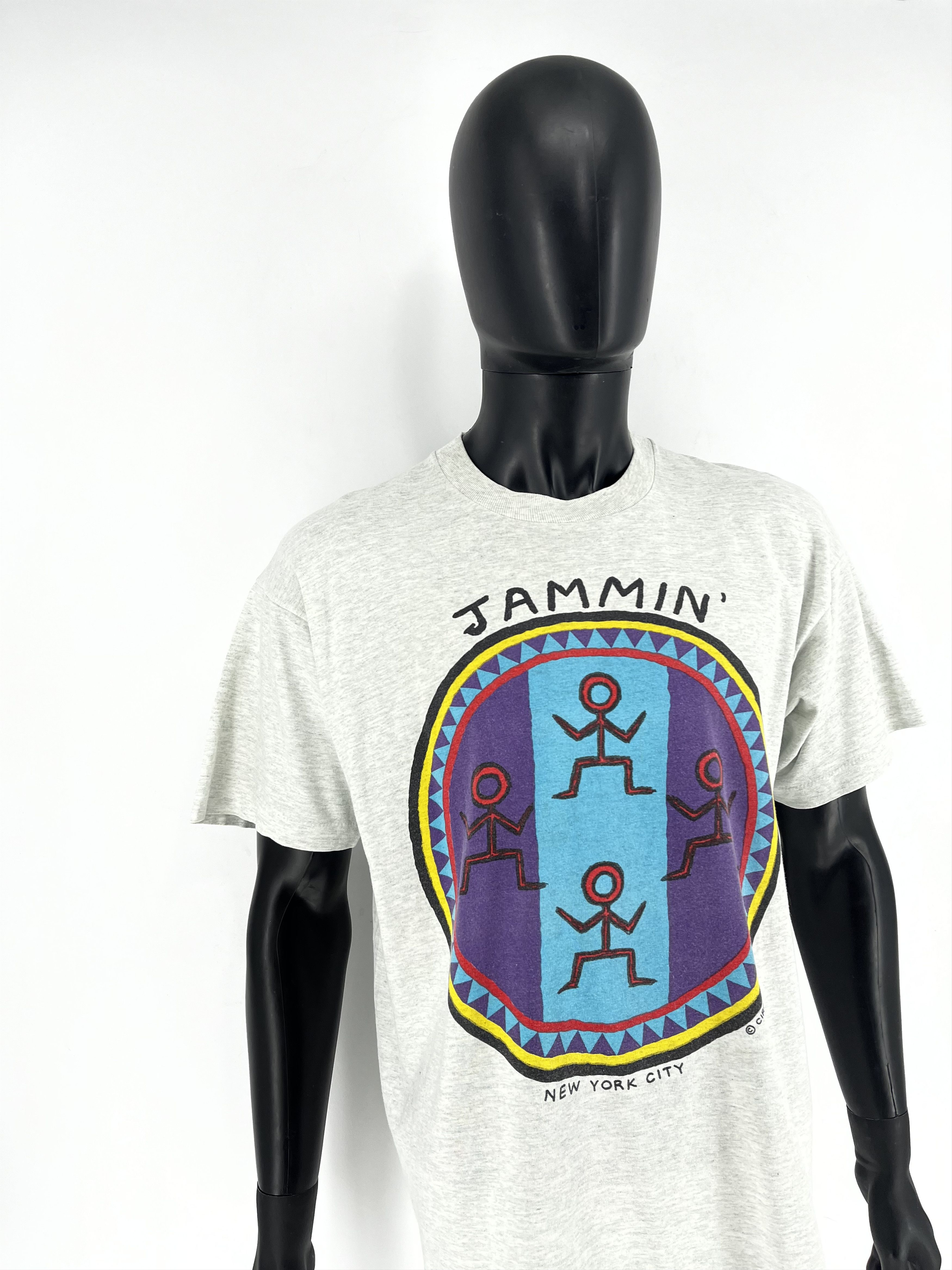 Vintage Vintage 90s Reggae Style Jammin New York City Ciro1992 Size US XL / EU 56 / 4 - 3 Thumbnail