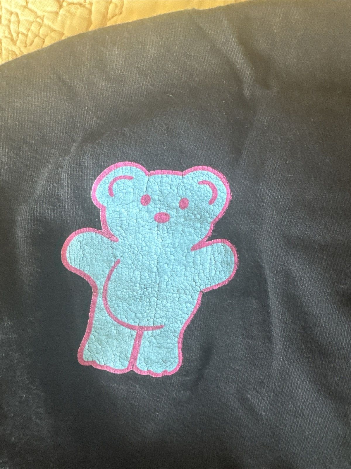 Bape Vintage Bape Rainbow Bubble Logo Tee - Black Size US M / EU 48-50 / 2 - 7 Thumbnail