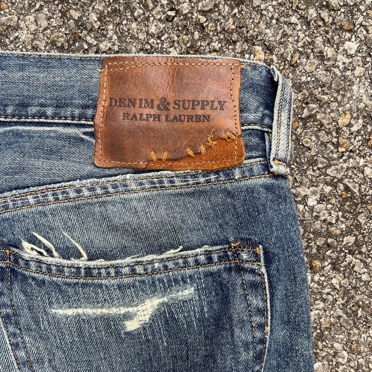Denim & Supply Ralph Lauren Ralph Lauren Denim & Supply Jeans Distressed Patch Sashiko Size US 30 / EU 46 - 14 Thumbnail