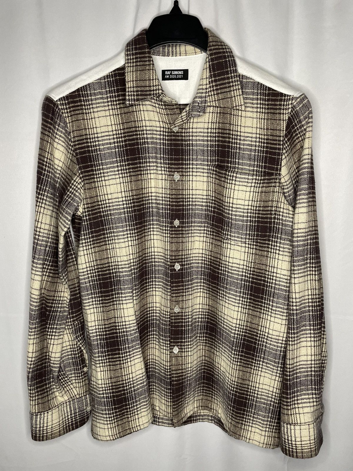 Raf Simons Raf Simons No Land Plaid Shirt Size US S / EU 44-46 / 1 - 1 Thumbnail