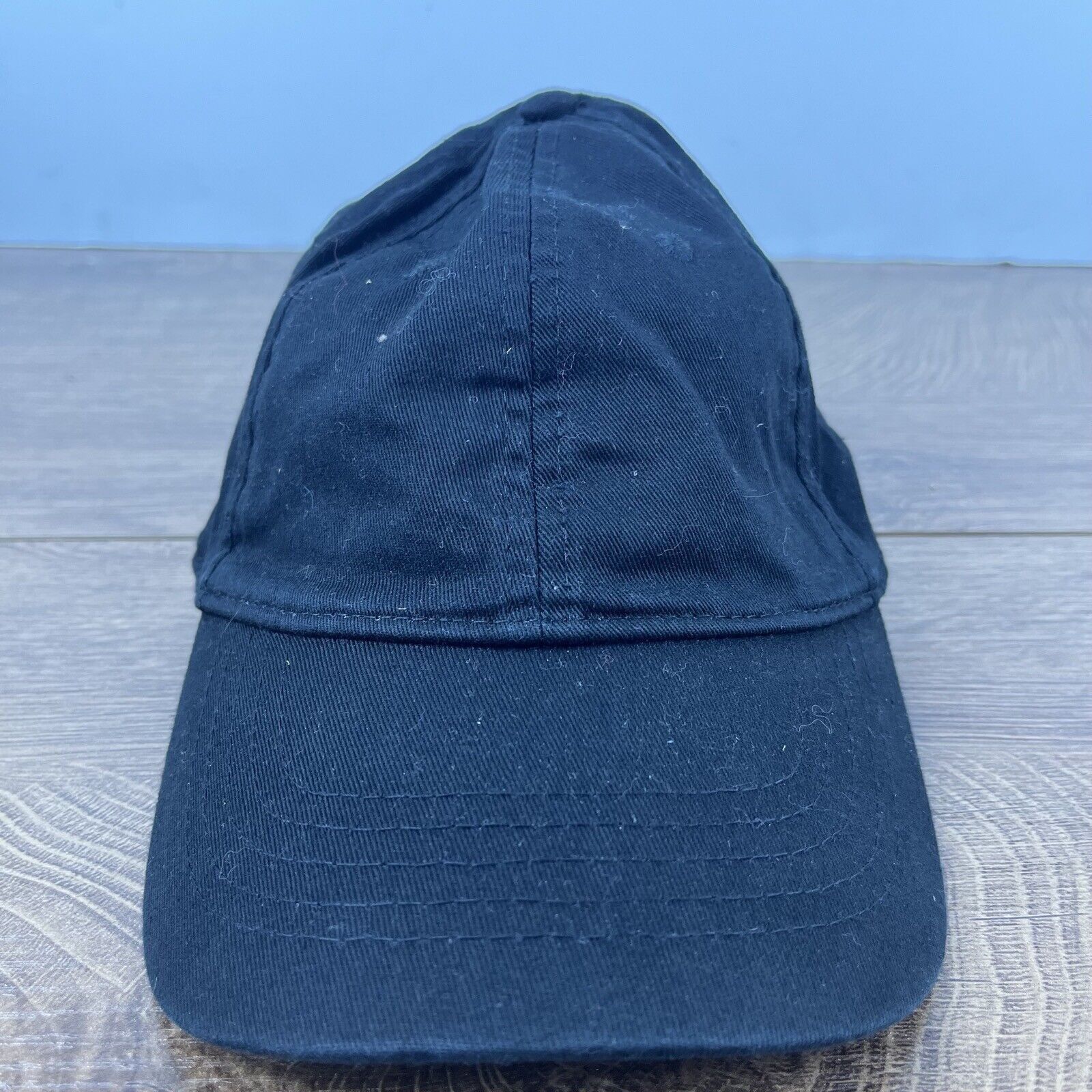 Other Plain Black Hat Athletic Black Hat Black Adjustable Hat Blac Size ONE SIZE - 1 Thumbnail