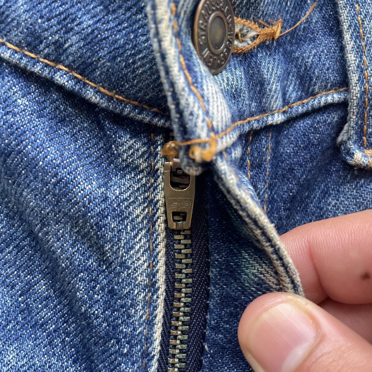 Levi's Vintage Clothing Vintage Levi’s 610 Rusty Jeans Faded Denim Pants W29x33 Size US 29 - 7 Thumbnail