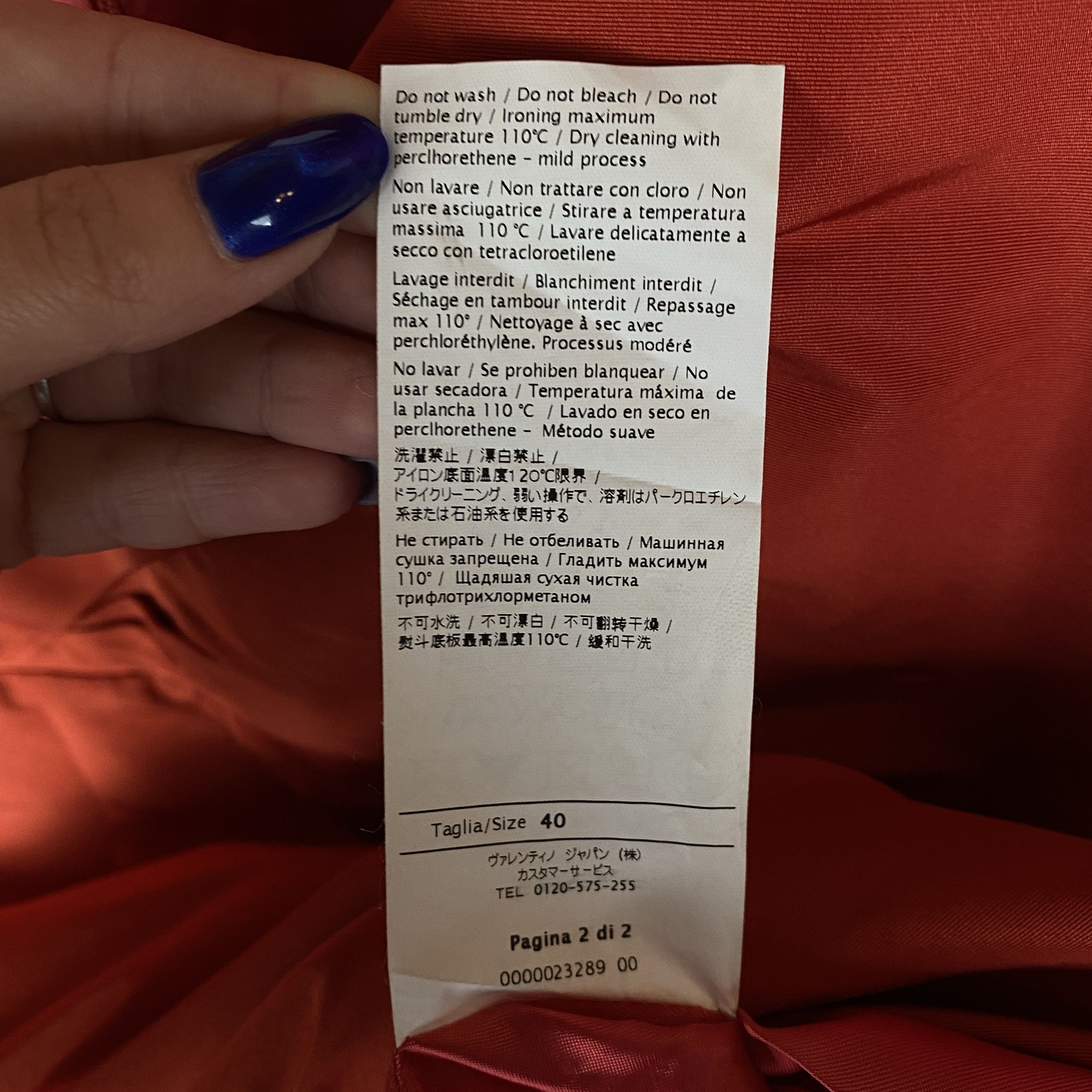 RED Valentino × Vintage Red Valentino Dress Women's Size 40 Red Sleeveless Size S / US 4 / IT 40 - 8 Thumbnail
