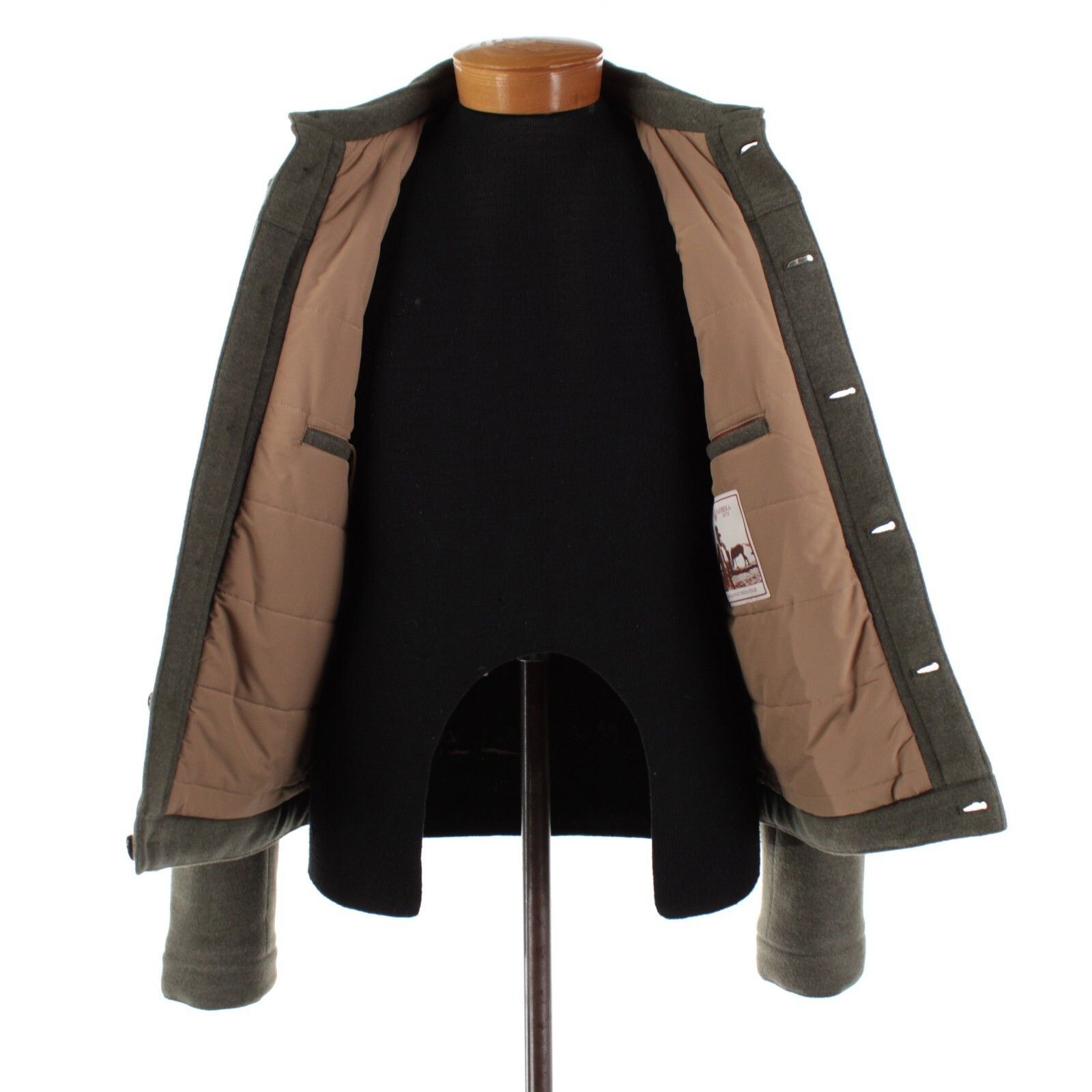 Luciano Barbera Luciano Barbera Jacket Size XL US In Green Wool Size US XL / EU 56 / 4 - 6 Thumbnail