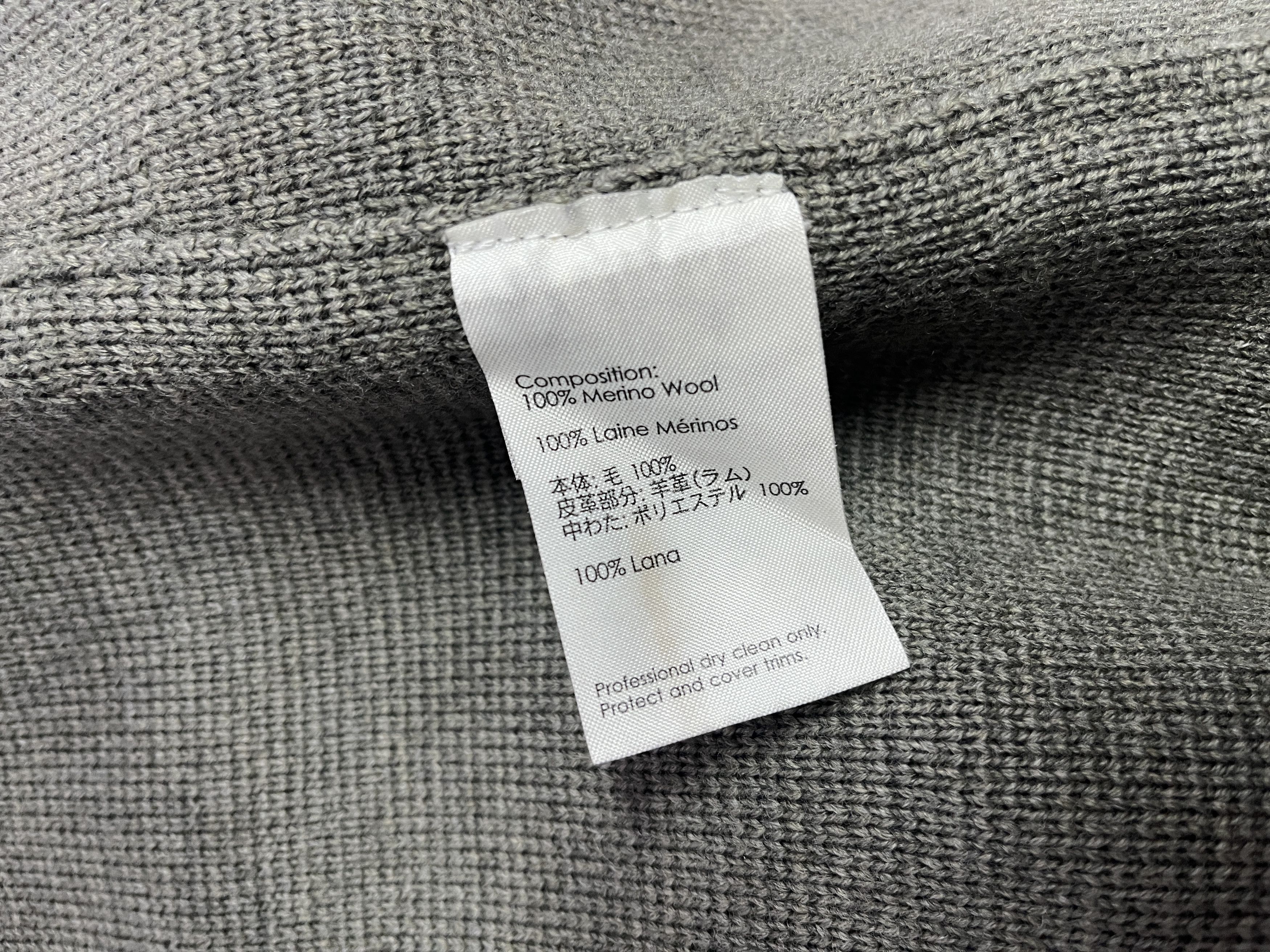 3.1 Phillip Lim 3.1 Philip Lim Olive Green Wool Cape With Black Leather Trim Size XS / US 0-2 / IT 36-38 - 7 Thumbnail