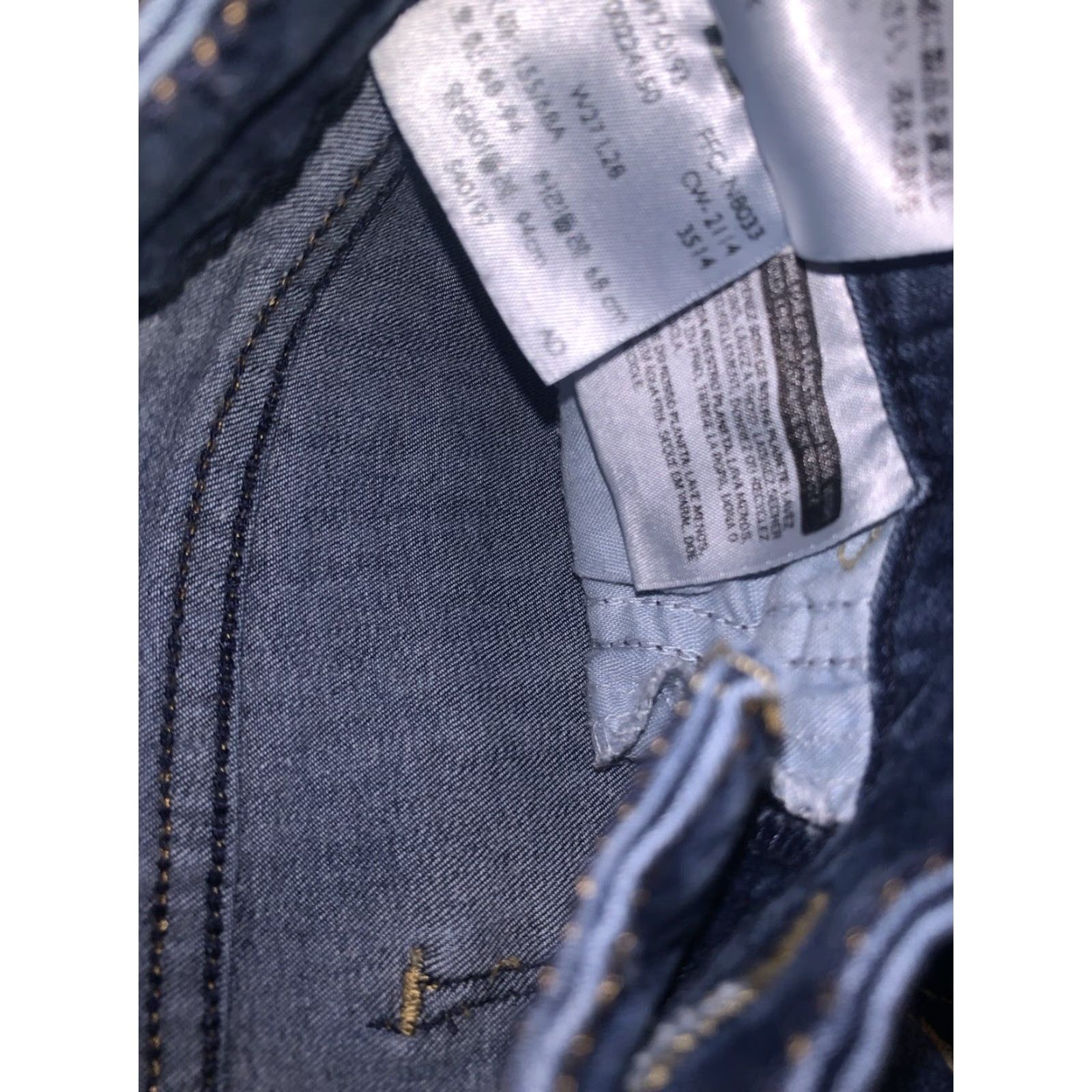 Levi's VINTAGE Levi's Leggings Women 27X28 Blue 90s Designer Logo Slim Denim Slimming 100% Cotton High Rise Legging Jeans Womens Size 27" / US 4 / IT 40 - 5 Thumbnail