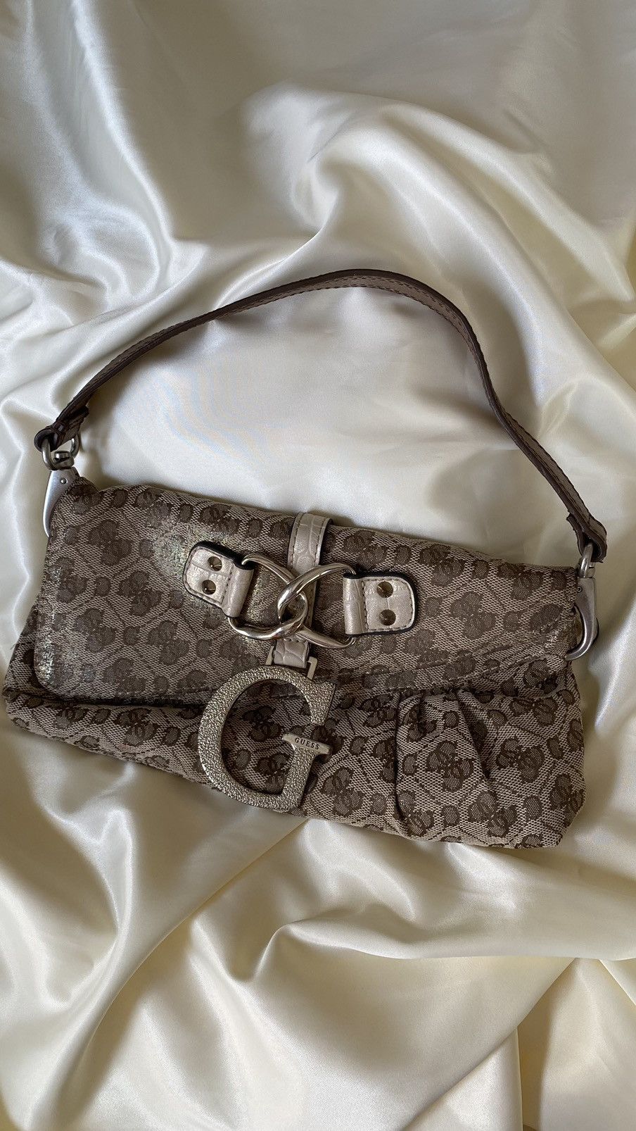 Guess Vintage guess beige shoulder bag Size ONE SIZE - 4 Thumbnail