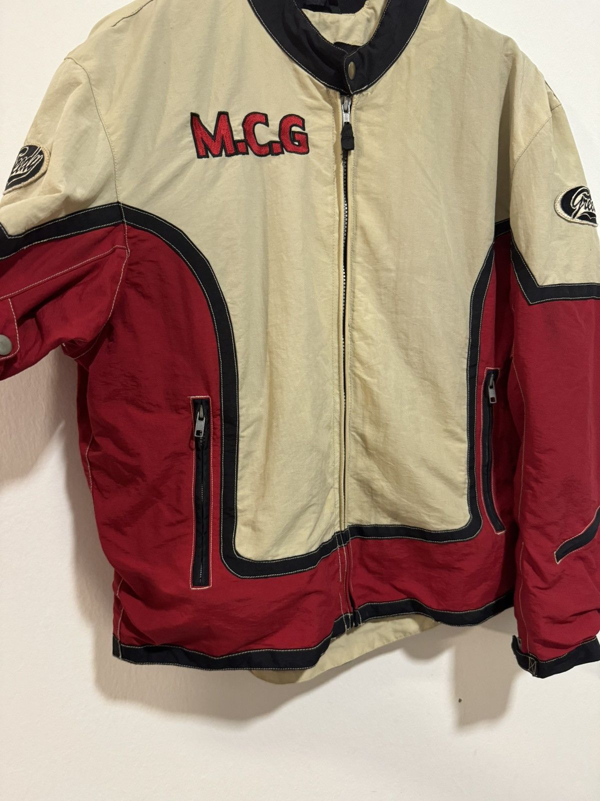 Greedy Genius × Vintage Greedy Motorcycle Gear Riding Jacket Size US L / EU 52-54 / 3 - 4 Thumbnail