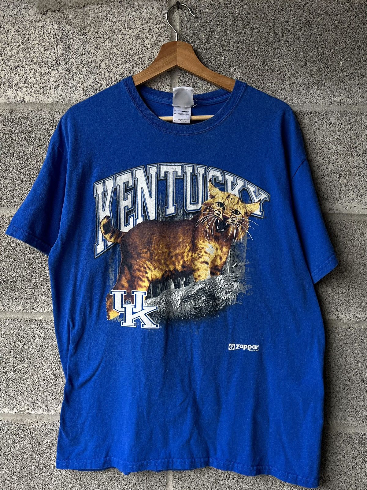 Band Tees × Vintage Vintage 90’s NCAA Kentucky Wildcats T Shirt Size US L / EU 52-54 / 3 - 1 Preview