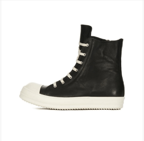 Rick Owens RICK OWENS/RO Comfortable High-Top Sneakers Women's Black Size US 6 / IT 36 - 2 Thumbnail