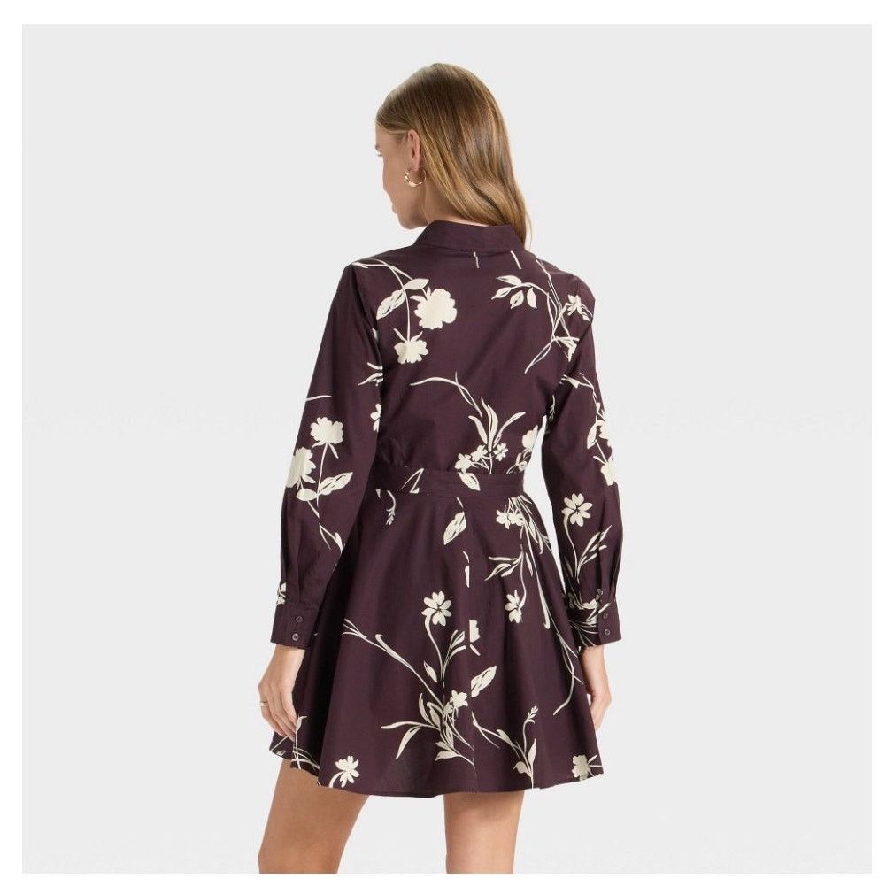 The Unbranded Brand Women's Button-Down Shirt Dress A New Day Size 26" / US 2 / IT 38 - 2 Thumbnail