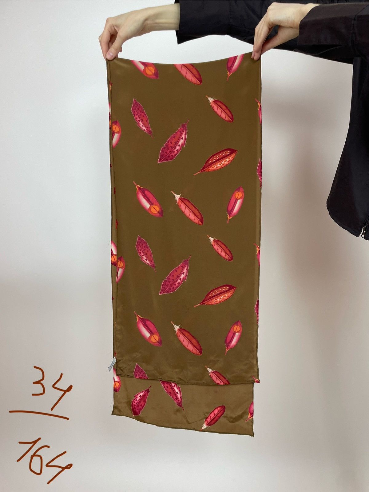 Vintage Charlotte Sparre Women's Silk Scarf Size ONE SIZE - 6 Thumbnail