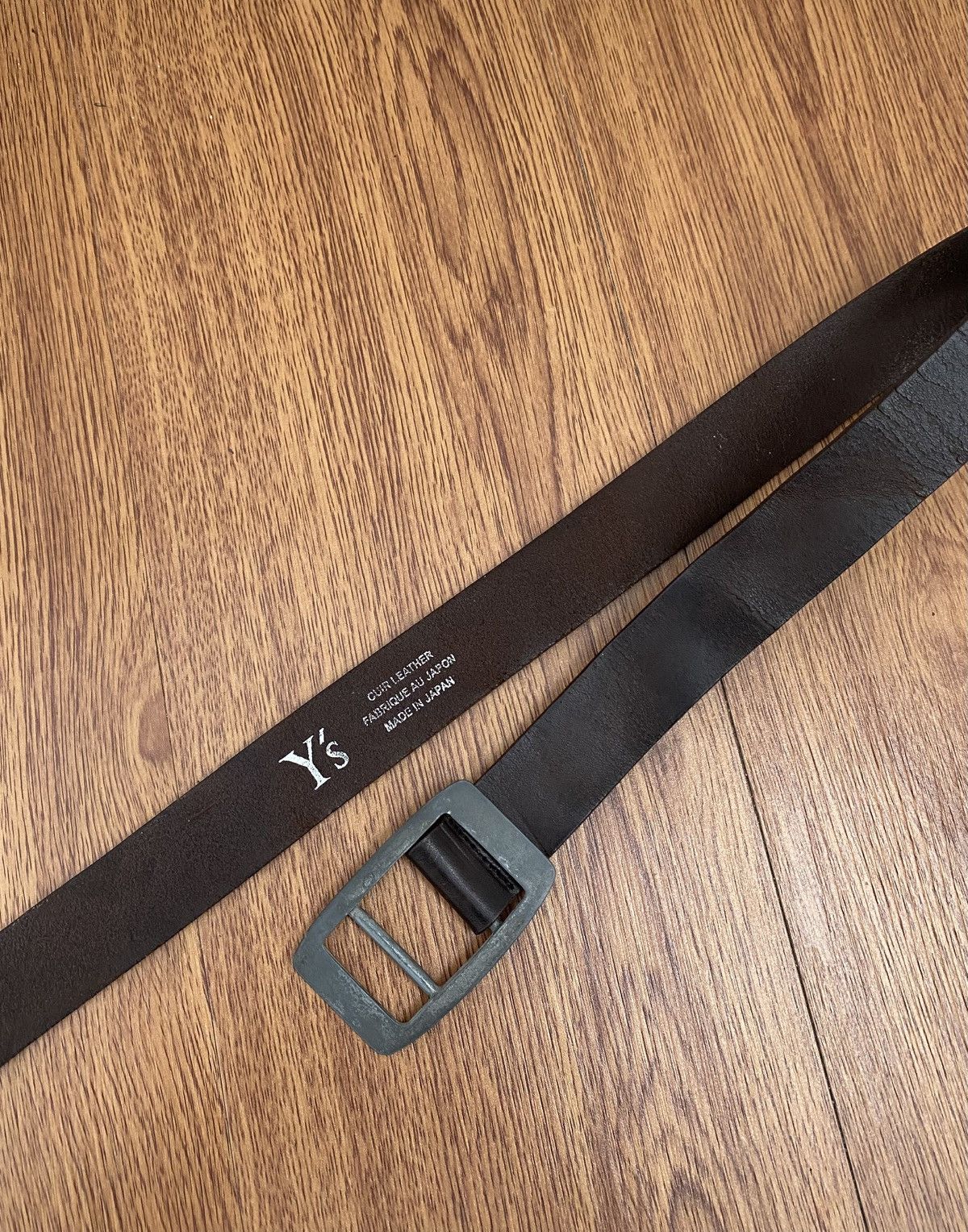 Y's Y's yohji yamamoto leather belt Size ONE SIZE - 5 Thumbnail