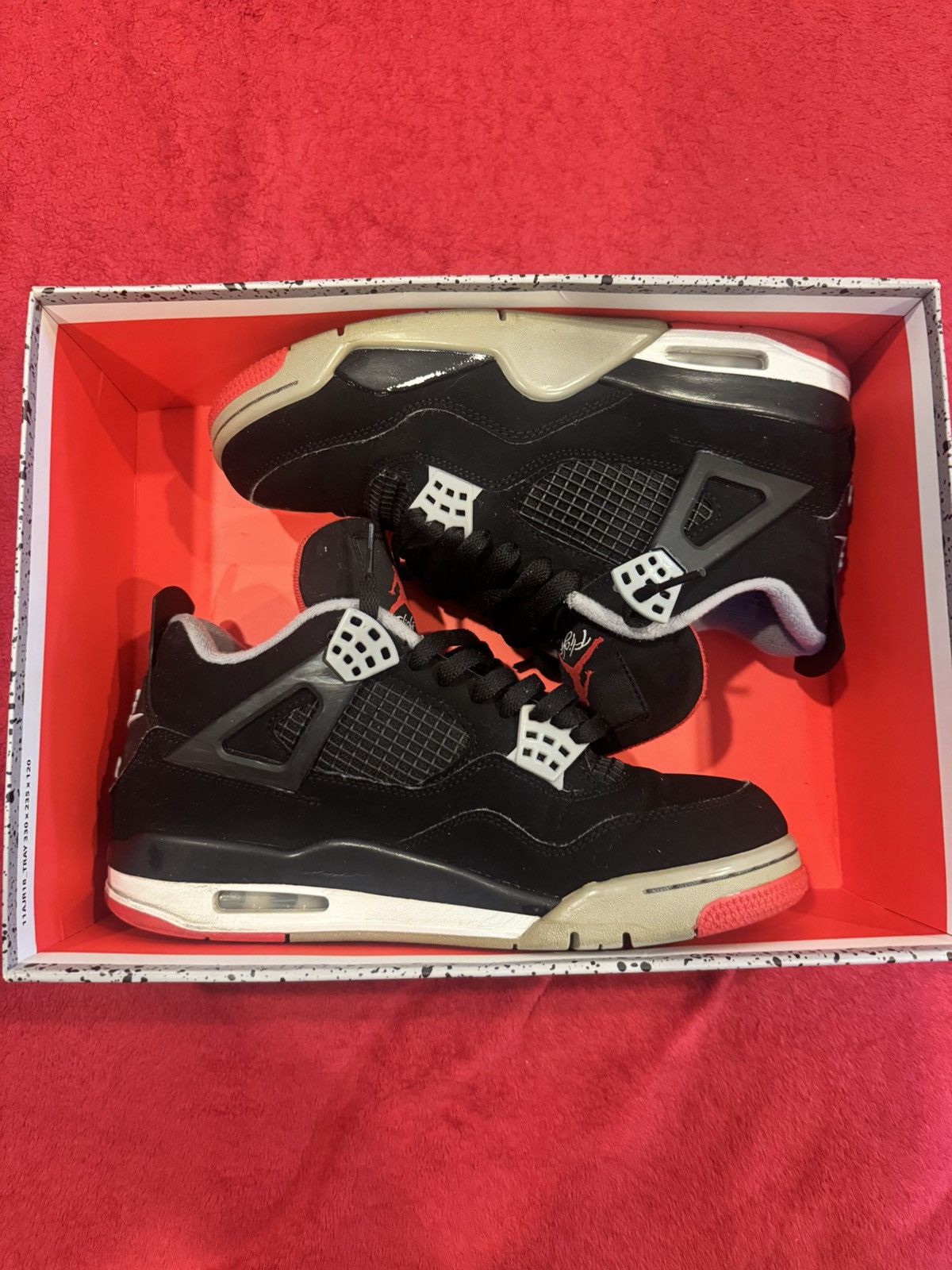 Jordan Brand Air Jordan 4 Retro OG 'Bred' 2019 Size US 7.5 / EU 40-41 - 1 Thumbnail