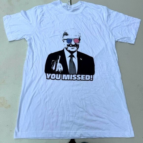 Donald Trump NEW DONALD TRUMP YOU MISSED WHITE T-SHIRT SZ EXTRA LARGE XL Size US XL / EU 56 / 4 - 1 Thumbnail