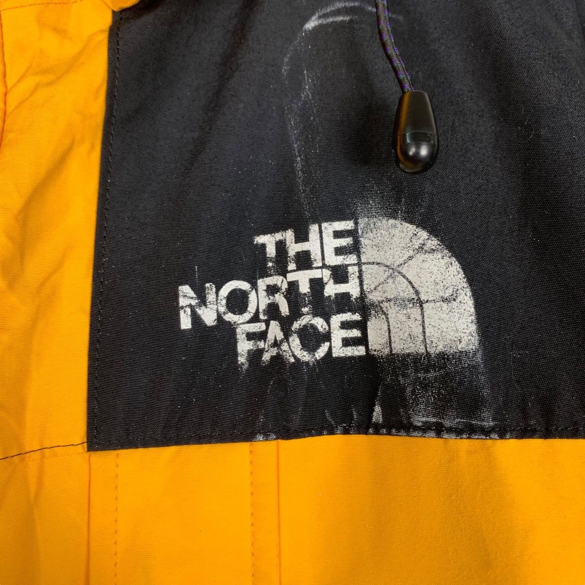 The North Face THE NORTH FACE Goretex Yellow Hooded Jacket #1420-C64 Size US L / EU 52-54 / 3 - 17 Thumbnail