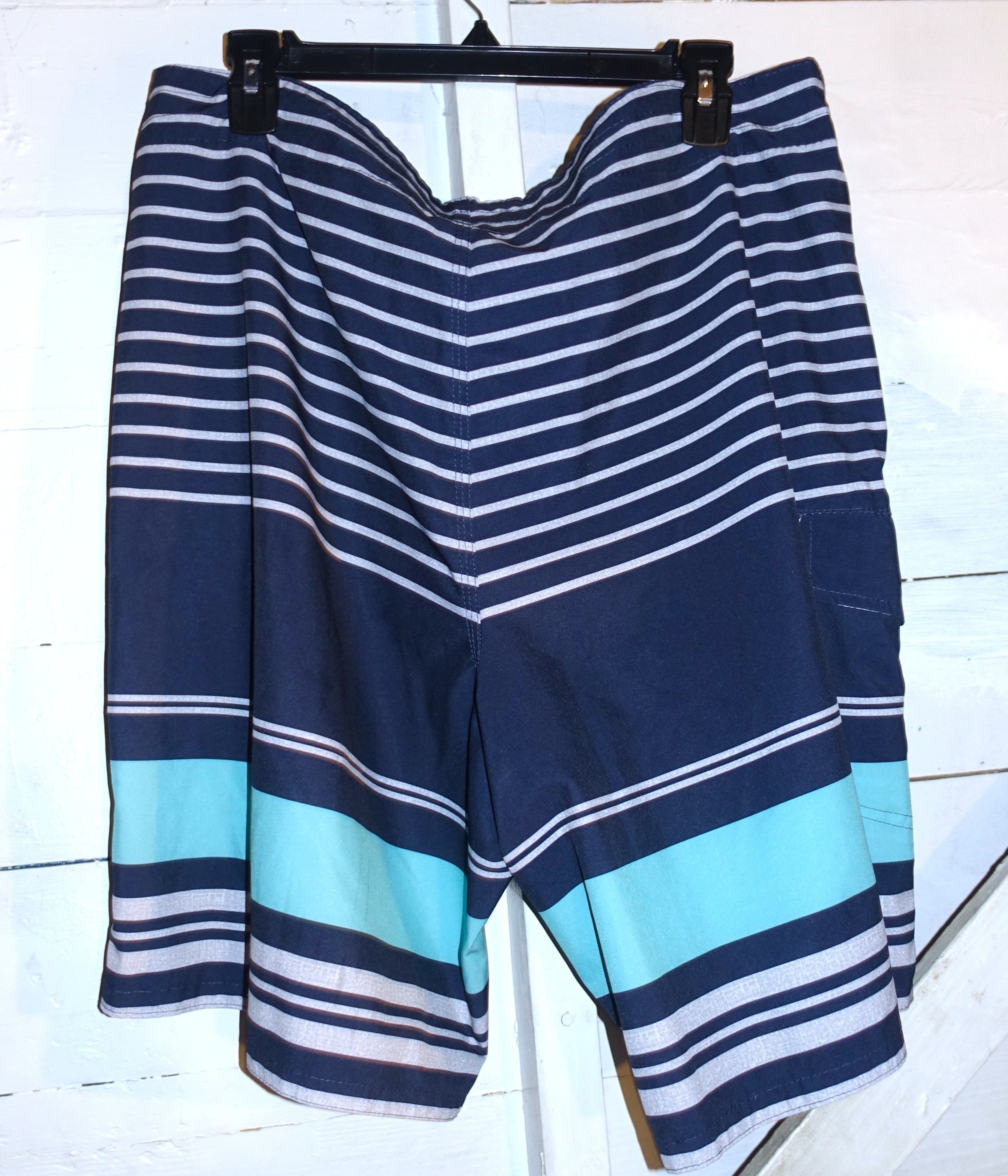 Other Amplify Blue Striped Board Shorts XL Size US 38 / EU 54 - 4 Thumbnail