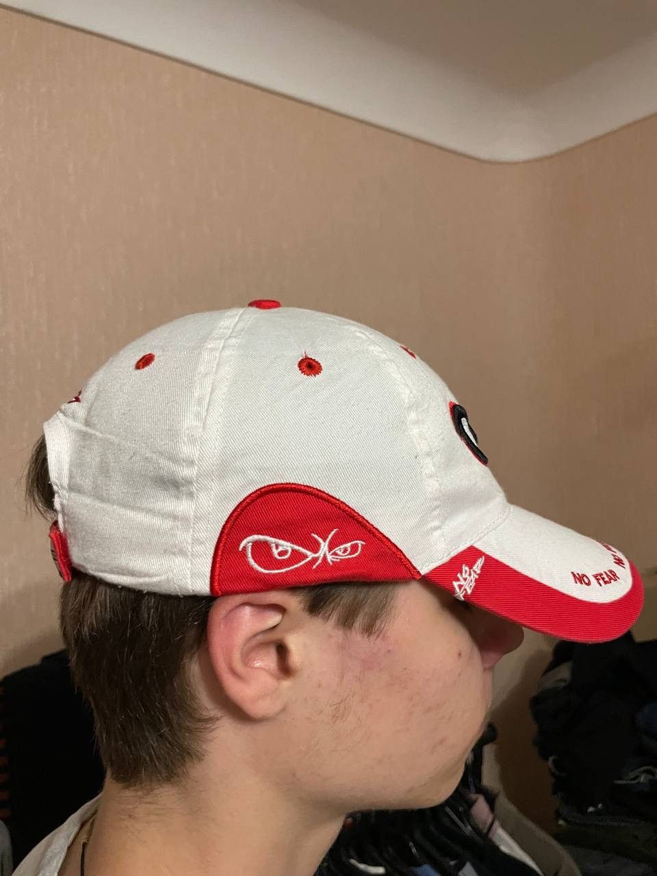 No Fear Vintage No Fear Eyes Surf Style Y2K Cap Hat Size ONE SIZE - 7 Thumbnail
