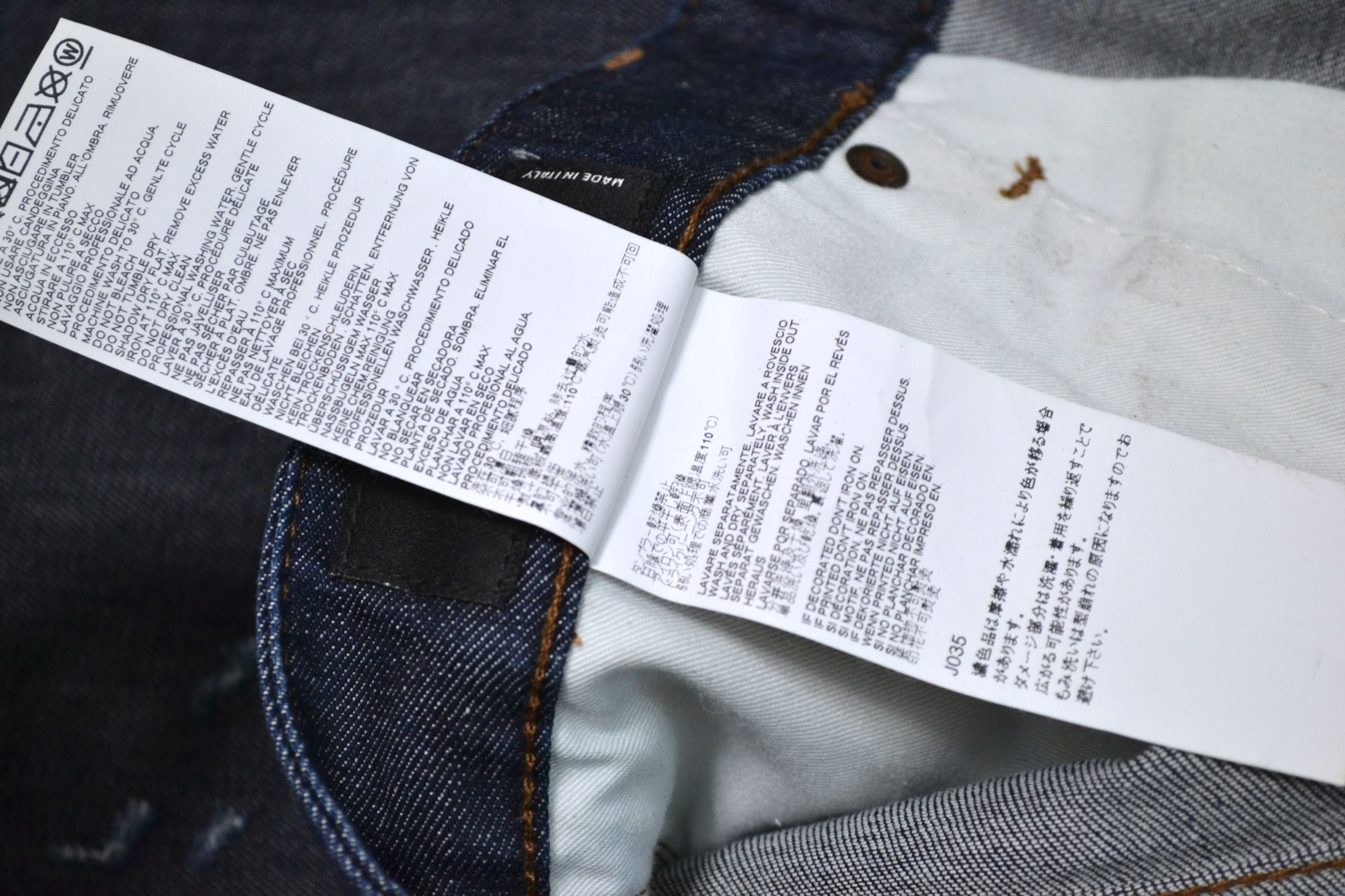 Dsquared2 Dsquared2 Men’s Indigo Slim Jeans Denim Pants Size US 40 / EU 56 - 4 Thumbnail