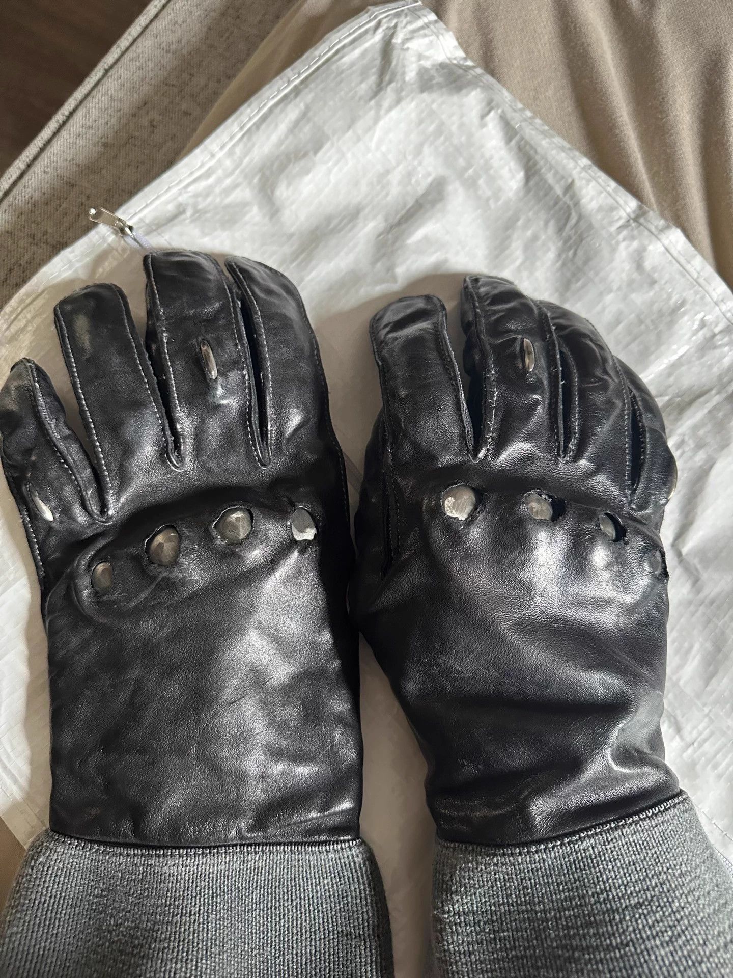 Carol Christian Poell Carol Christian Poell CCP vintage titanium alloy gloves Size ONE SIZE - 5 Thumbnail