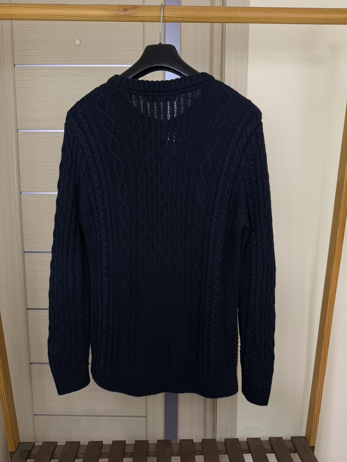 Paul James Paul James Men’s Chunky Cotton Fisherman’s Jumper Sweater Size US L / EU 52-54 / 3 - 8 Thumbnail
