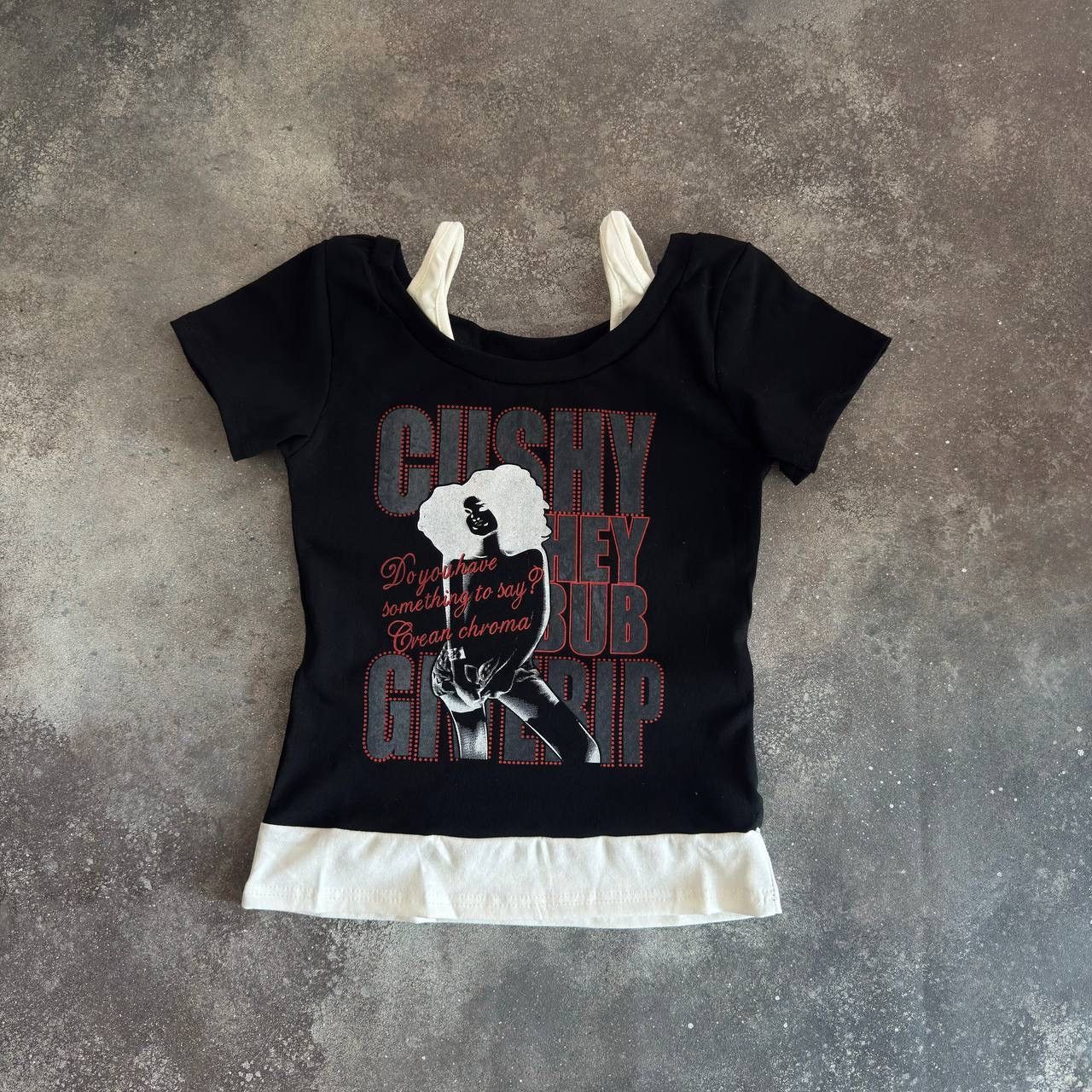 20471120 Opium Punk Goth Y2K Grunge Vintage Tank Top Size S / US 4 / IT 40 - 1 Thumbnail