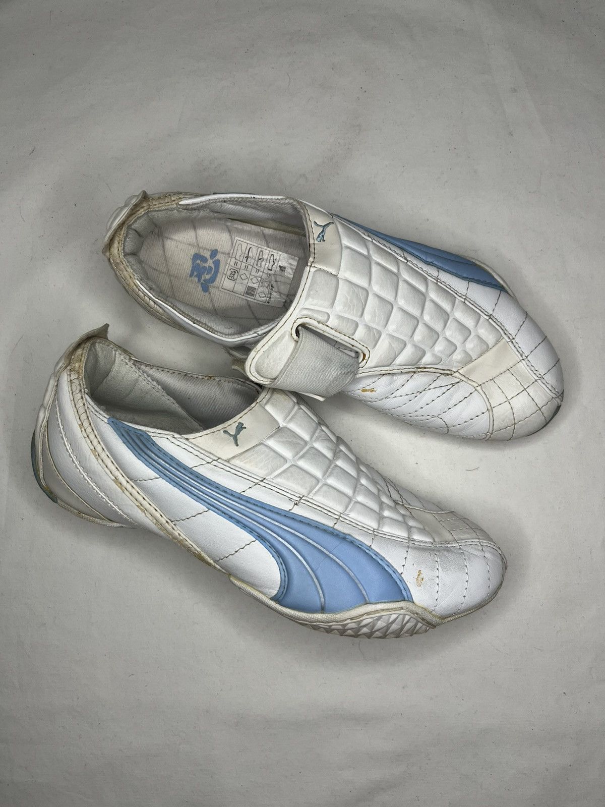 靴 2000s PUMA BUDOKA Archive Leather Shoes 2000s Vintage Puma Budoka Shoes - StreetStyler