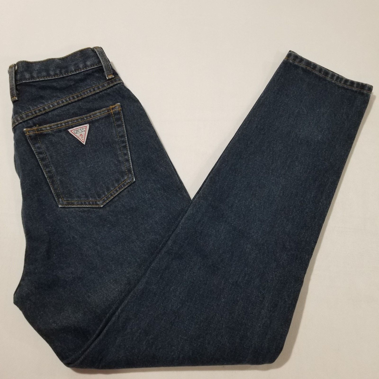 Guess Vintage Guess Jeans Womens 31 Blue Denim Made in USA 26050 Size 31" - 3 Thumbnail