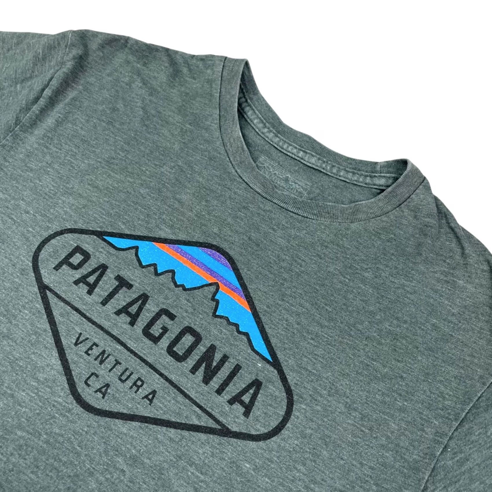 Patagonia Patagonia Men's Slim Fit S/S Crewneck Logo T-Shirt Gray Small Size US S / EU 44-46 / 1 - 2 Thumbnail