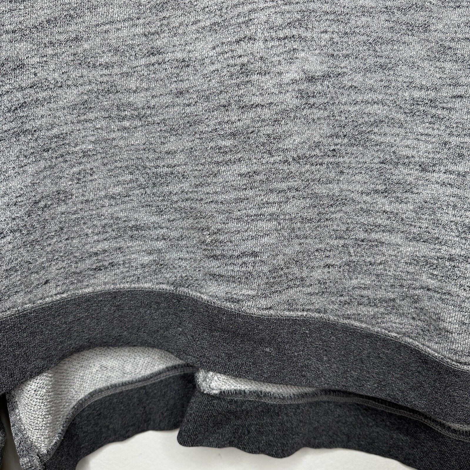 Rag & Bone Rag & Bone Gray Georgia Boxy Sweatshirt Dark Gray Trim S Size S / US 4 / IT 40 - 5 Thumbnail