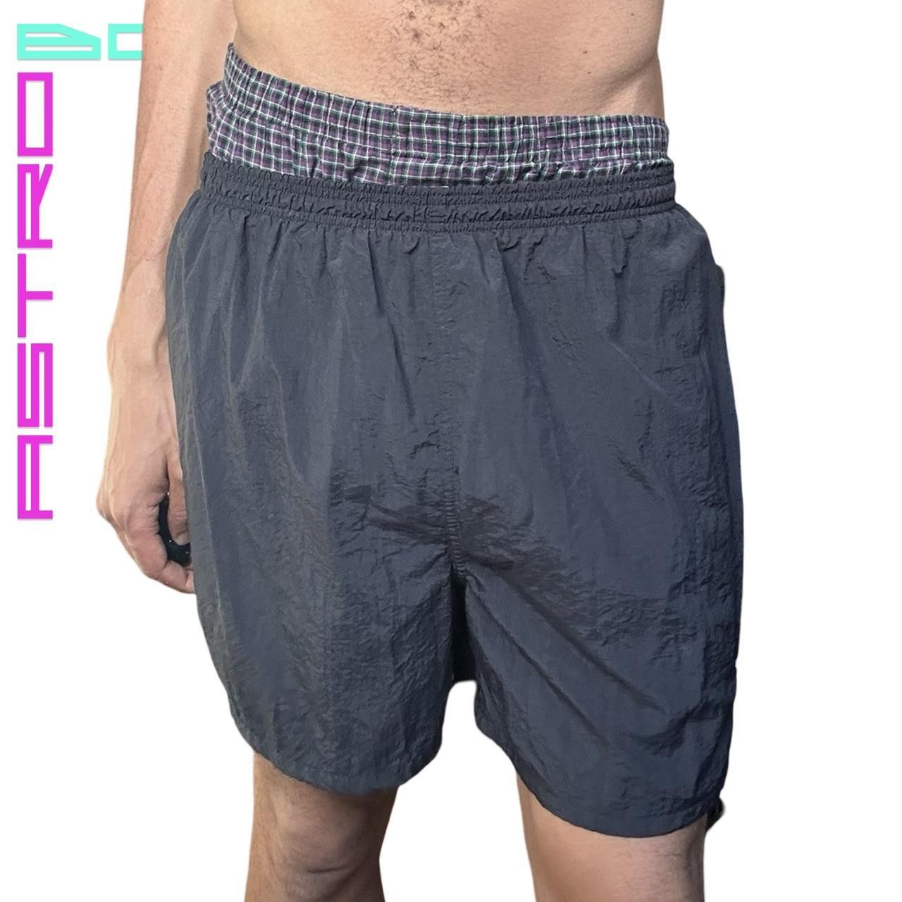 Champion Vintage Champion Men's Black Nylon Swim Shorts - xl Size US 34 / EU 50 - 2 Thumbnail