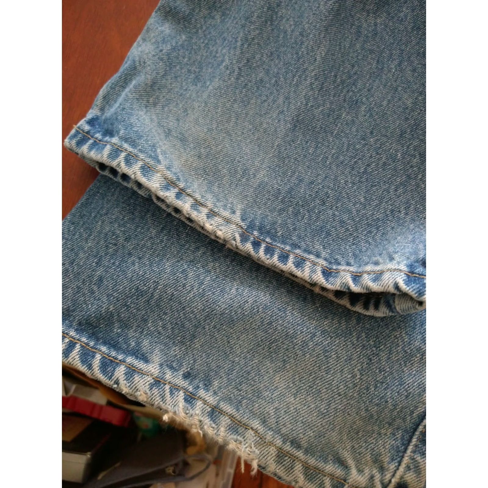 DKNY VINTAGE DKNY Men's Jeans Denim 33 x 30 Blue Bootcut Inseam 30 Regular Size 33 Size US 33 - 6 Thumbnail