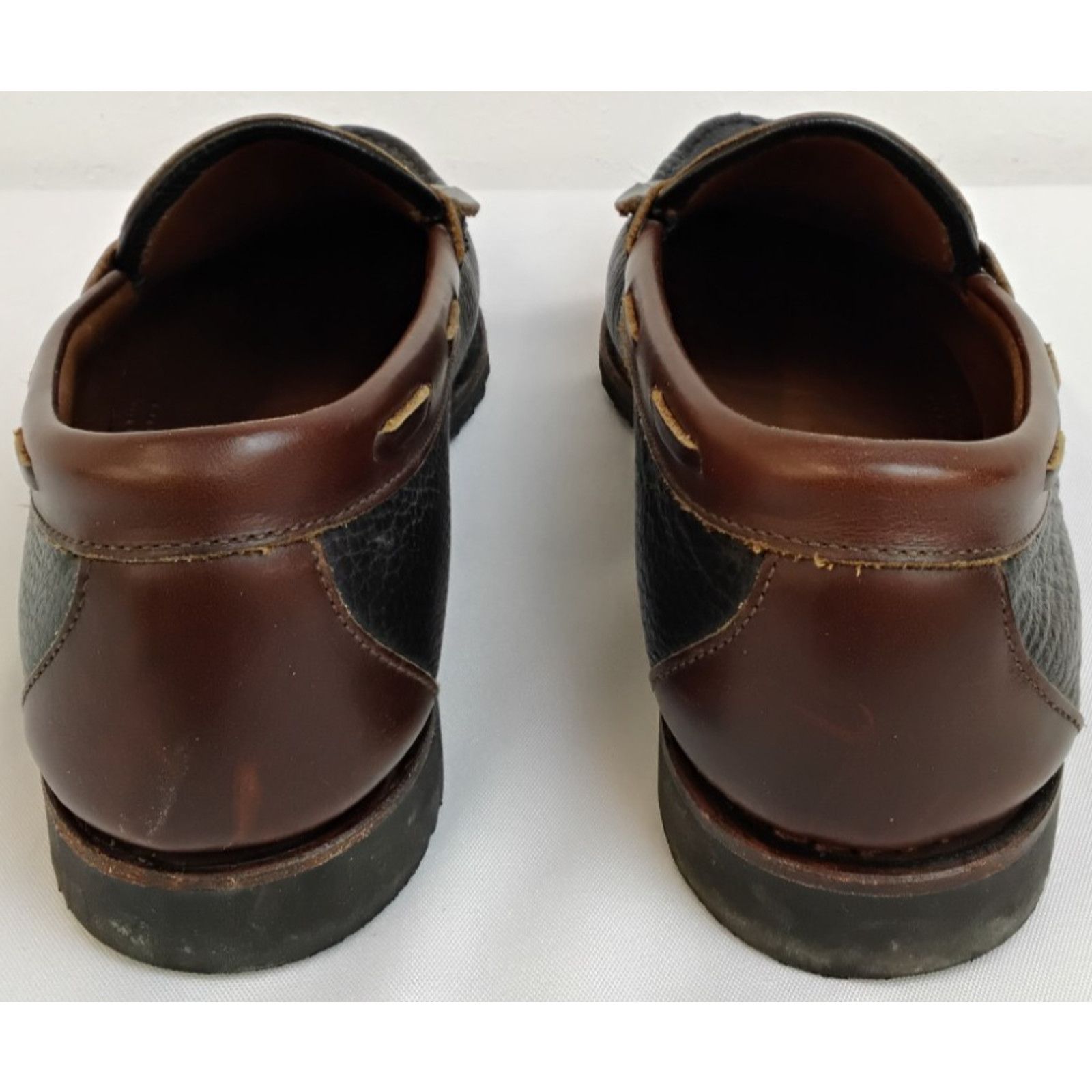 Allen Edmonds Allen Edmonds Nashua Tasseled Loafers Men's 9.5D Black Brown Size US 9.5 / EU 42-43 - 7 Thumbnail