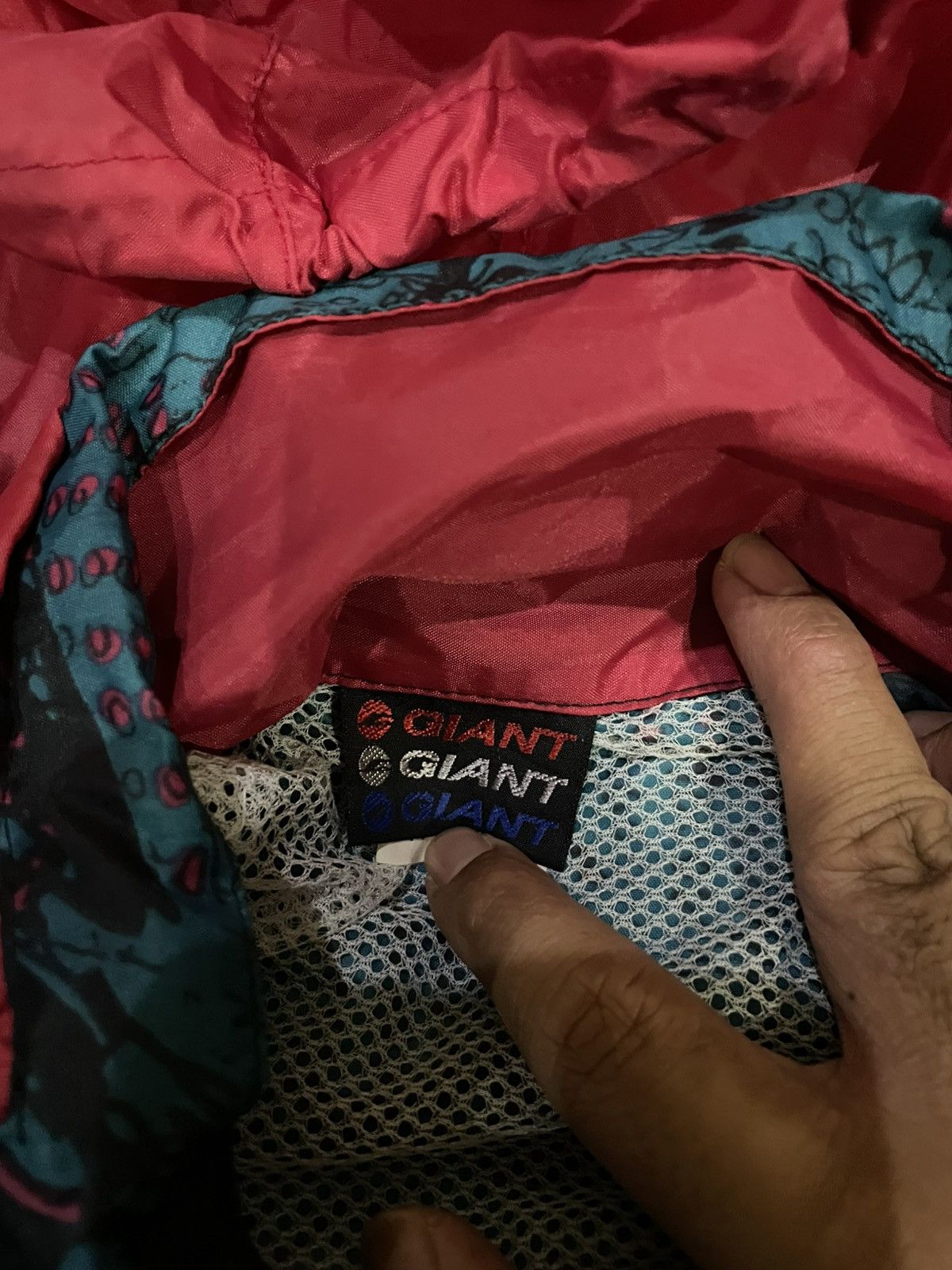 Giant × Vintage Vintage 90s Anorak Giant Cycling Halfzipper Size US XXL / EU 58 / 5 - 6 Thumbnail