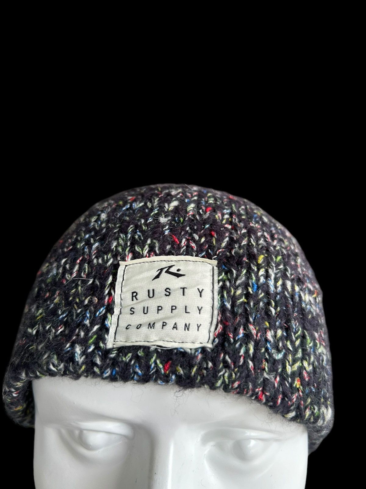 Japanese Brand × Kapital × Vintage Crochet Knitted Rusty Beanie Hats ☠️☠️ Size ONE SIZE - 4 Thumbnail